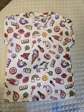 Saint Barth Kids Size 4/5 Shirt Unicorn Ice Cream